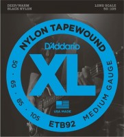 Photos - Strings DAddario XL Nylon Tapewound Bass 50-105 