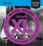 Photos - Strings DAddario XL Nickel Wound 9-40 
