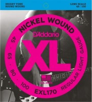 Strings DAddario XL Nickel Wound Bass 45-100 