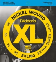 Photos - Strings DAddario XL Nickel Wound Bass 35-95 