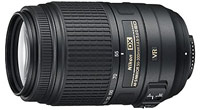 Camera Lens Nikon 55-300mm f/4.5-5.6G VR AF-S ED DX Nikkor 