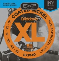 Photos - Strings DAddario EXP Coated Nickel Wound 10-52 