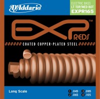 Photos - Strings DAddario EXP Reds Coated Copper-Plated 45-105 