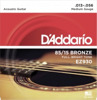 Photos - Strings DAddario 85/15 Bronze 13-56 