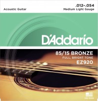 Photos - Strings DAddario 85/15 Bronze 12-54 