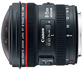 Camera Lens Canon 8-15mm f/4.0L EF USM Fisheye 