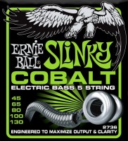 Strings Ernie Ball Slinky Cobalt Bass 5-String 45-130 