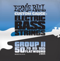 Photos - Strings Ernie Ball Flatwound Group II Bass 50-105 