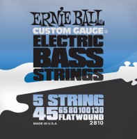 Photos - Strings Ernie Ball Flatwound 5-String Bass 45-130 