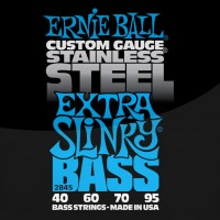 Strings Ernie Ball Slinky Stainless Steel Bass 40-95 