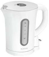 Photos - Electric Kettle Bomann WK 1532 CB 2200 W 1.7 L  white