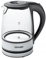 Photos - Electric Kettle Concept RK4900 1630 W 1.2 L  stainless steel