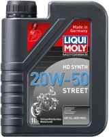 Photos - Engine Oil Liqui Moly Motorbike HD Synth Street 20W-50 1 L