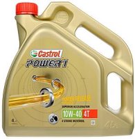 Photos - Engine Oil Castrol Power 1 4T 10W-40 4 L