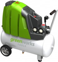 Photos - Air Compressor Greenworks GAC24L 24 L 230 V