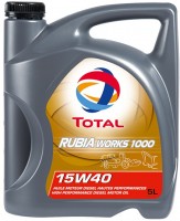 Photos - Engine Oil Total Rubia Works 1000 15W-40 5 L