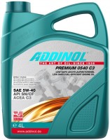 Photos - Engine Oil Addinol Premium 0540 C3 5W-40 4 L