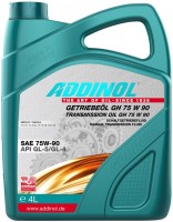 Photos - Gear Oil Addinol Getriebeol GH 75W-90 4 L