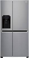 Photos - Fridge LG GS-L761PZXV stainless steel