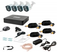 Photos - Surveillance DVR Kit Tecsar AHD 4OUT Light Lux 