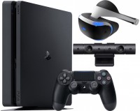 Photos - Gaming Console Sony PlayStation 4 Slim 500Gb + VR + Camera 