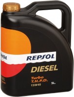 Photos - Engine Oil Repsol Diesel Turbo THPD 15W-40 5 L