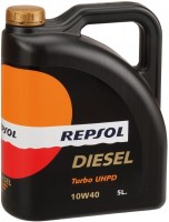 Photos - Engine Oil Repsol Diesel Turbo UHPD 10W-40 5 L