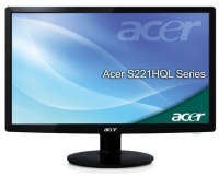 Photos - Monitor Acer S221HQL 22 "  black