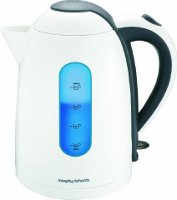 Photos - Electric Kettle Morphy Richards 43312 3000 W 1.7 L  white