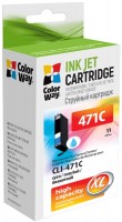 Photos - Ink & Toner Cartridge ColorWay CW-CLI-471C 