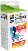 Photos - Ink & Toner Cartridge ColorWay CW-CLI-471Y 