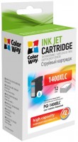 Photos - Ink & Toner Cartridge ColorWay CW-PGI-1400XLC 