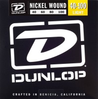 Photos - Strings Dunlop Nickel Wound Bass Light 40-100 