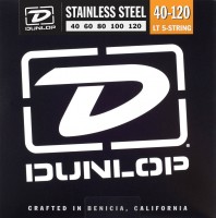 Photos - Strings Dunlop Stainless Steel 5-String Bass Light 40-120 