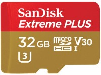 Photos - Memory Card SanDisk Extreme Plus V30 microSD UHS-I U3 32 GB