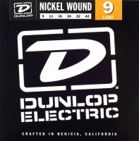 Strings Dunlop Nickel Wound Light 9-42 