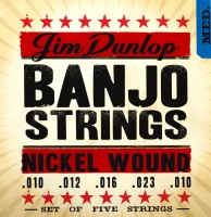 Photos - Strings Dunlop Banjo Nickel Wound Medium 10-23 