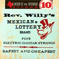 Strings Dunlop Rev. Willys Signature 10-46 