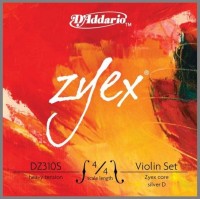 Photos - Strings DAddario ZYEX/S Violin 4/4 Medium 
