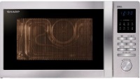 Photos - Microwave Sharp R 722STWE stainless steel