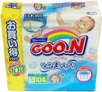 Photos - Nappies Goo.N Diapers S / 104 pcs 