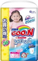 Photos - Nappies Goo.N Pants Girl L / 56 pcs 