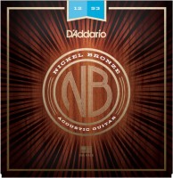 Strings DAddario Nickel Bronze 12-53 