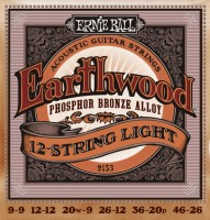 Photos - Strings Ernie Ball Earthwood Phosphor Bronze 12-String 9-46 