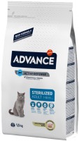 Photos - Cat Food Advance Adult Sterilized Turkey  3 kg