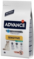 Photos - Cat Food Advance Sterilized Sensitive Salmon/Barley  3 kg