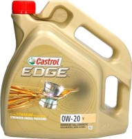 Photos - Engine Oil Castrol Edge 0W-20 V 5 L