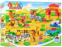 Photos - Construction Toy JDLT Happy Zoo 5028 
