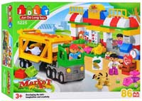 Photos - Construction Toy JDLT Market 5225 