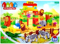 Photos - Construction Toy JDLT Happy Zoo 5029 
